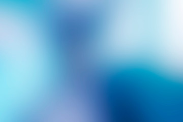 abstract blue gradient smooth background - obrazy, fototapety, plakaty