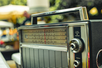 old radio and tv 