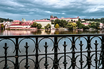 Charles Bridge Prague, Vltava river