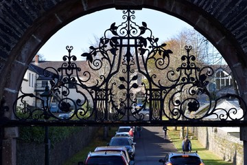 view through old gates © Alex 