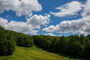 Landscape in Mont-Tremblant, Canada
