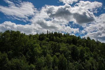 Landscape in Mont-Tremblant, Canada