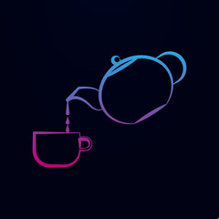 Teapot nolan icon. Simple thin line, outline vector of tea icons for ui and ux, website or mobile application