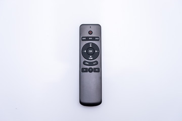 Fototapeta premium Hand holding a remote control
