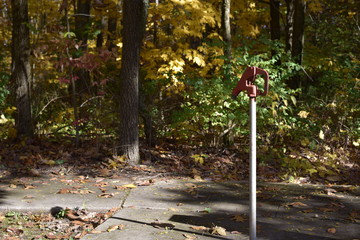Water spigot in the park