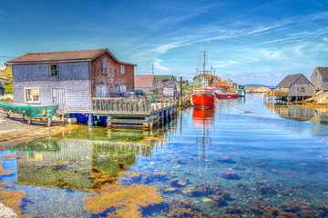Fototapeta na wymiar Peggy's Cove, Nova Scotia, Canada