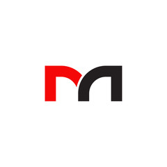 Obraz premium M letter initial icon logo design vector template