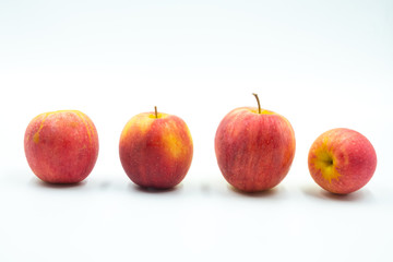 Small Jazz Apple Isolated on White Background