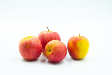 Small Jazz Apple Isolated on White Background