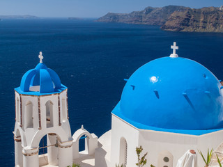 On Santorini Island, Greece