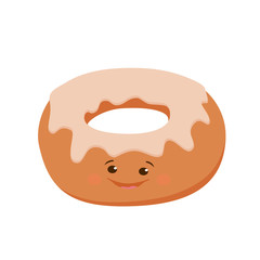 Bulka, kalach with icing.