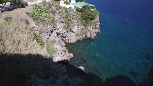 bay at Lipari island, Italy