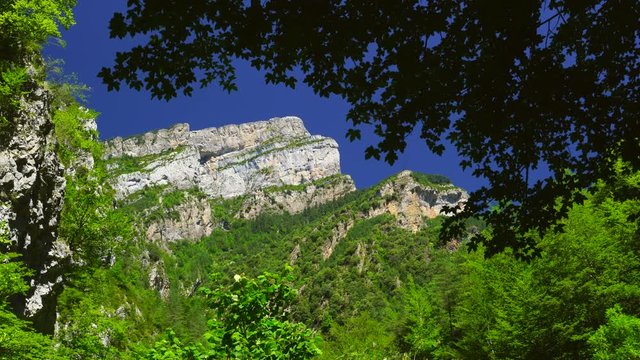 A&ntilde;isclo Canyon, Ordesa y Monte Perdido National Park, Sobrarbe, Huesca Province, Aragon, Spain, Europe