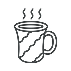 Line icon cup