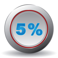 5 percent icon