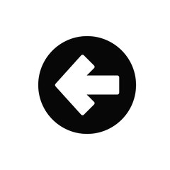 arrow sign in icon trendy flat design