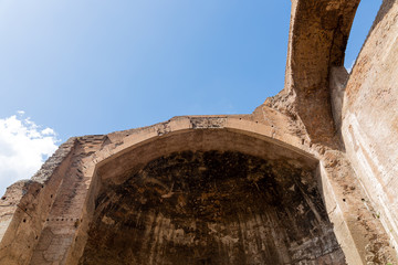 Detail from baths of Diocletian