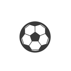 Obraz premium Football ball Icon vector isolated on white background. sport symbol for your design, logo, application, UI