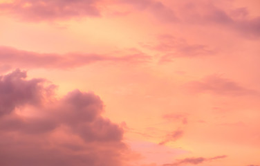 sunset sky background,clouds with background.