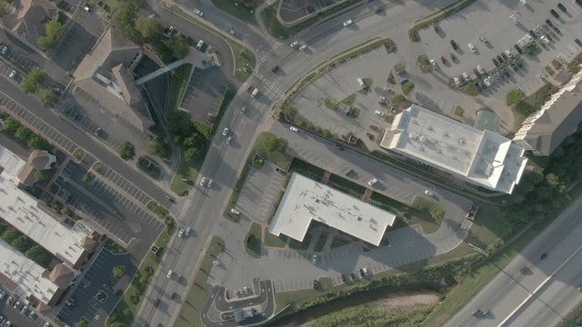 Drone Birds Eye Video of Rogers Arkansas