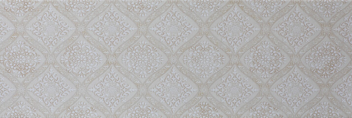 abstract marble tiled floral pattern