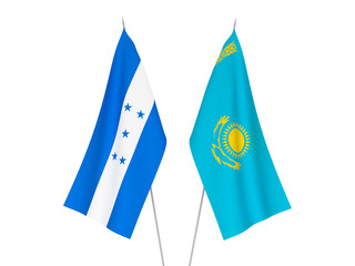 Kazakhstan and Honduras flags