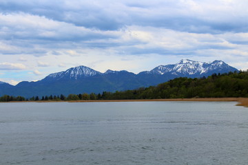 Obraz premium Chiemsee Lake in Bavaria, Germany