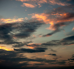 Obraz premium DRAMATISCHER HIMMEL