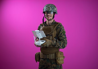 soldier drone technician