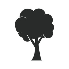tree logo, icon vector design template