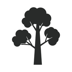 tree logo, icon vector design template