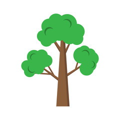 tree logo, icon vector design template