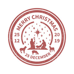 Birth of Christ scene