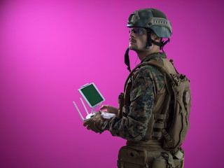 soldier drone technician