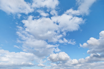 Naklejka na ściany i meble Sky background with clouds 