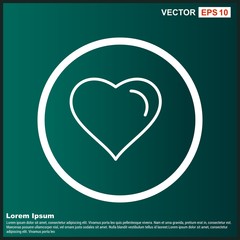 Heart Icon For Your Design,websites and projects.