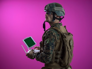 soldier drone technician