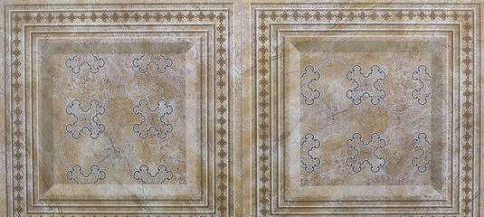 abstract ceramic mosaic tile pattern for the kitchen