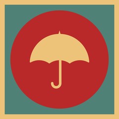 Umbrella Icon For Your Design,websites and projects.