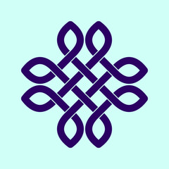 Celtic knot. Abstract ornament. Vector illustration.
