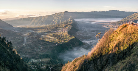 Vallée du Volcan Bromo en Indonésie