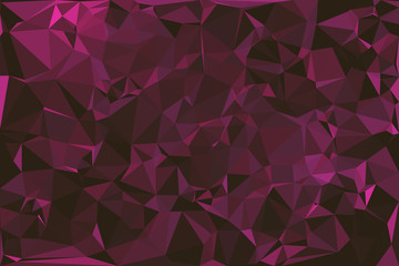 Abstract polygonal background. Triangular geometric pattern. Vector illustration.
