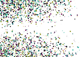 Colorful Universe Distribution Computational Generative Art background illustration