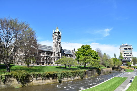 The View Of Dunedin In New Zealand