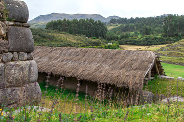 Sacsayhuaman is a citadel on the northern outskirts of the city of Cusco, Peru, the historic capital of the Inca Empire
