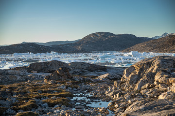 Fototapeta na wymiar Die Wildnis von Grönland