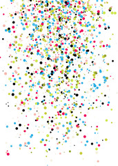 Colorful Universe Distribution Computational Generative Art background illustration