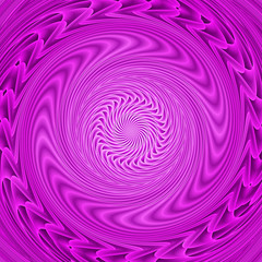 Bright Pink Gradient Symmetrical Pattern