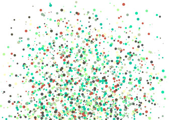 Colorful Universe Distribution Computational Generative Art background illustration