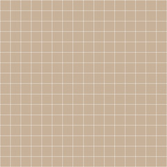 grid square graph line full page on brown paper background, paper grid square graph line texture of note book blank, grid line on paper brown color, empty squared grid graph for architecture design
